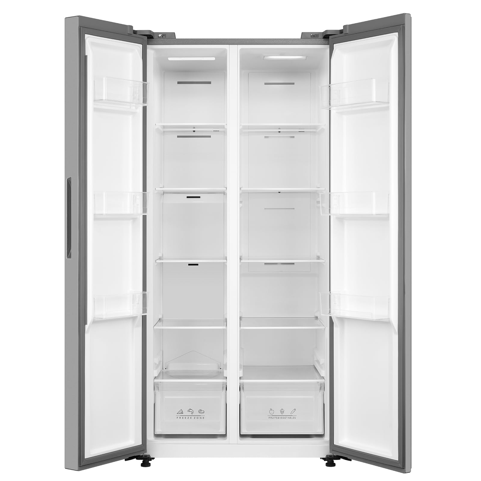 Comfee Frigorífico Americano 460L No Frost Inverter Inox